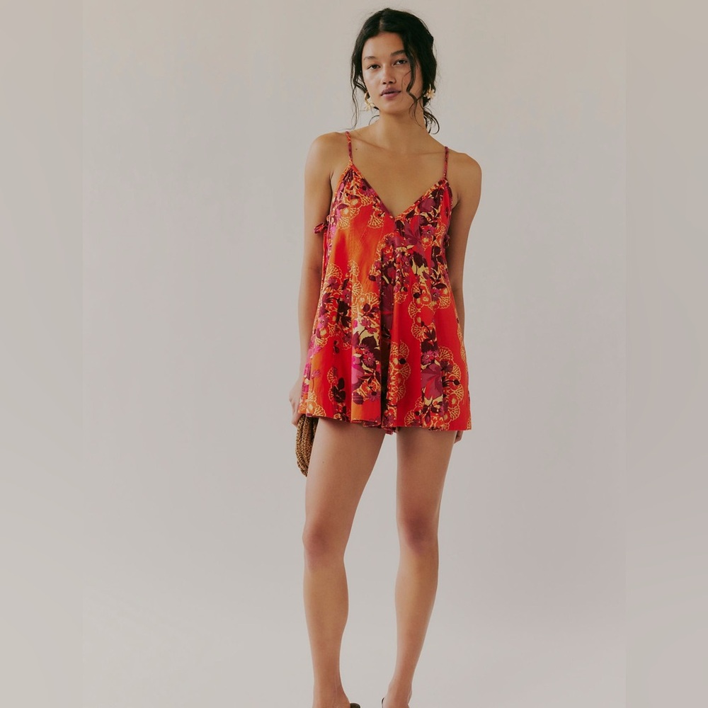 Free People Zenni Printed Romper